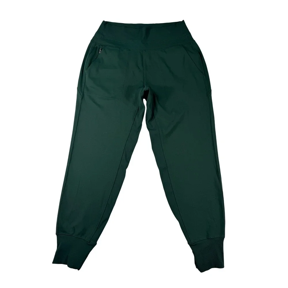 Athleta Venice Jogger Pants Dark Green Women Medium Activewear